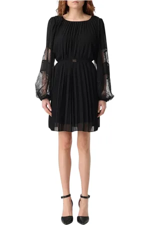 Twin-Set Donna, Abiti, Nero, M, new