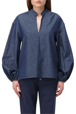 Dondup Donna, Camicette , Blu, M, new