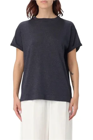 Brunello Cucinelli Donna, Top, Blu, L, new