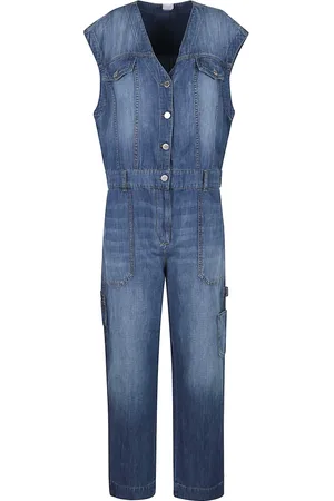Pinko Donna, Jumpsuits, Blu, M, new