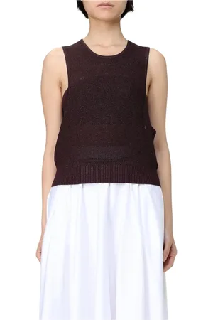 Elisabetta Franchi Donna, Top, Marrone, S, new