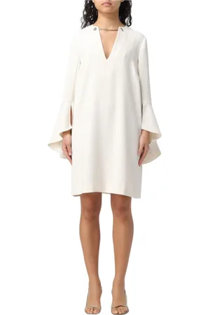 Twin-Set Donna, Abiti, Bianco, S, new