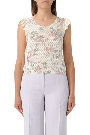 Twin-Set Donna, Top, Multicolore, M, new