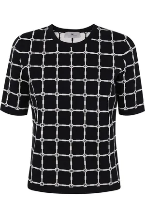 Elisabetta Franchi Donna, Top, Nero, S, new
