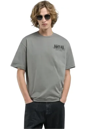 Replay Uomo, Top, Grigio, S, new