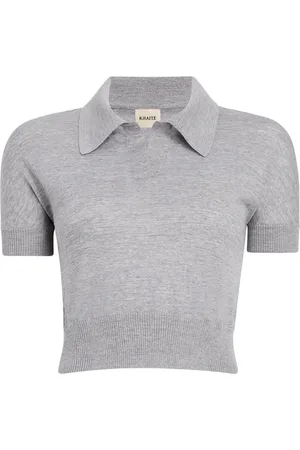 Khaite Donna, Top, Grigio, M, new