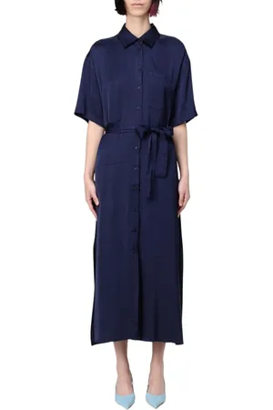 Kaos Donna, Abiti, Blu, L, new