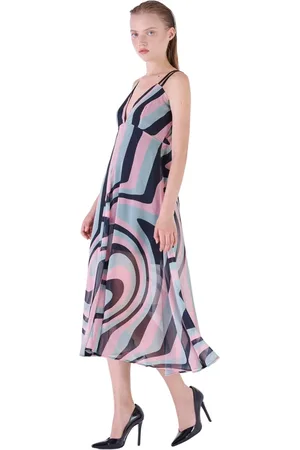 Silvian Heach Donna, Abiti, Multicolore, M, new