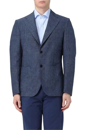 FAY Uomo, Giacche, Blu, M, new
