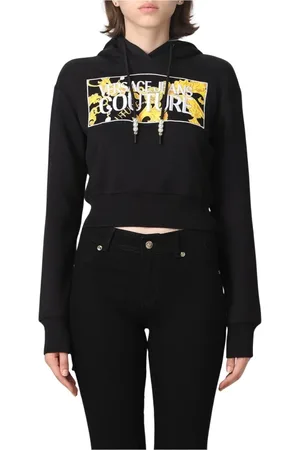 VERSACE Donna, Felpe, Nero, S, new