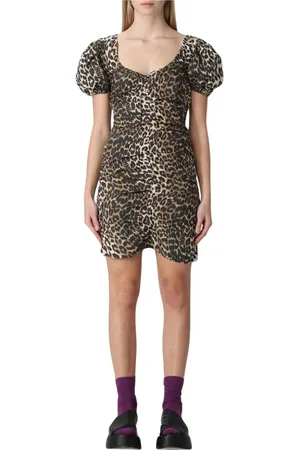 Ganni Donna, Abiti, Marrone, S, new