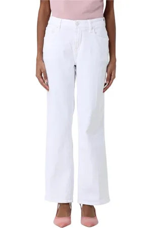 7 for all Mankind Donna, Jeans, Bianco, W30, new