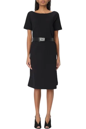Emporio Armani Donna, Abiti, Nero, L, new