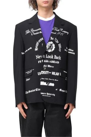 Msgm Uomo, Giacche, Nero, XL, new