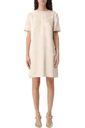 Twin-Set Donna, Abiti, Bianco, M, new