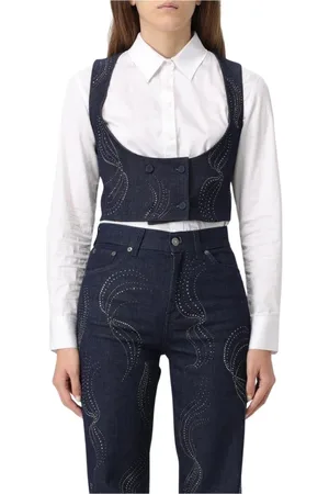 Dondup Donna, Giacche, Blu, S, new