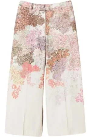 Twin-Set Donna, Pantaloni, Multicolore, S, new