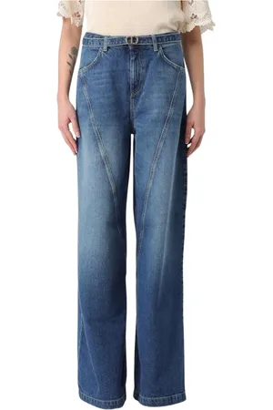 Twin-Set Donna, Jeans, Blu, W30, new