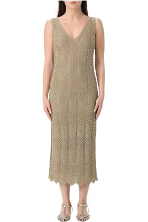Twin-Set Donna, Abiti, Giallo, XS, new