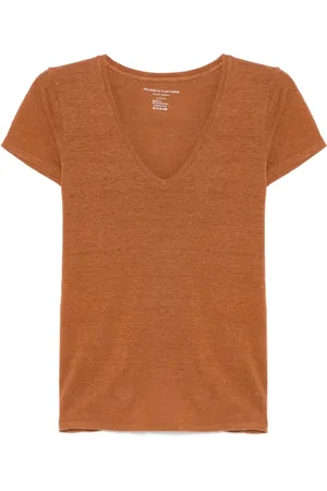 Majestic Donna, Top, Marrone, M, new