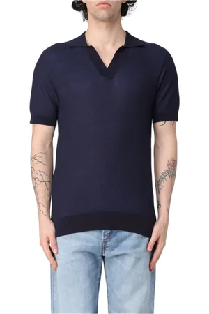 Paolo Pecora Uomo, Top, Blu, L, new