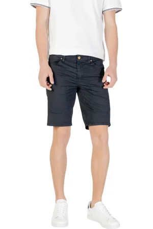 Jeckerson Uomo, Pantaloncini, Blu, W34, new