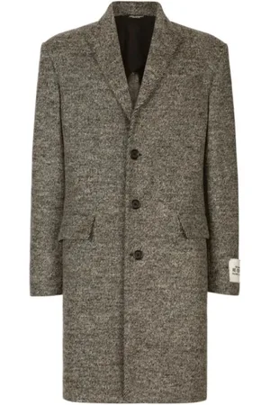 Dolce & Gabbana Uomo, Cappotti, Grigio, L, new