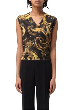 VERSACE Donna, Maglie, Nero, S, new