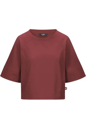 K-Way Donna, Top, Marrone, XS, new