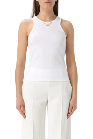 Twin-Set Donna, Top, Bianco, XL, new