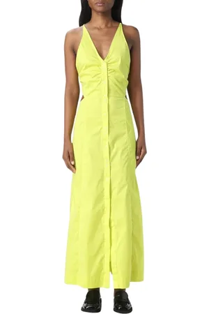 Ganni Donna, Abiti, Giallo, L, new