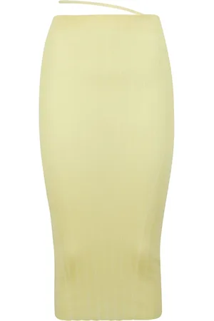 Jacquemus Donna, Gonne, Giallo, M, new
