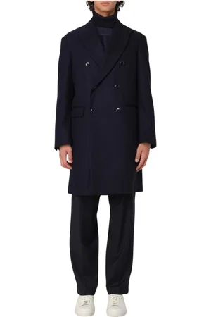 BARENA Uomo, Cappotti, Blu, M, new