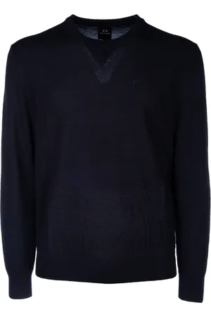Armani Exchange Uomo, Maglie, Blu, L, new