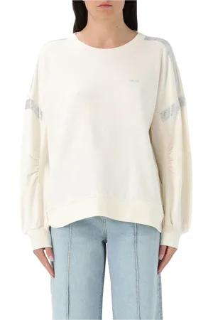 Liu Jo Donna, Felpe, Bianco, L, new