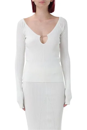 Jacquemus Donna, Maglie, Bianco, XS, new