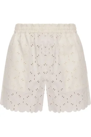 Moncler Donna, Pantaloncini, Bianco, S, new