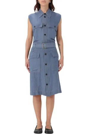 Bottega Veneta Donna, Abiti, Blu, 2Xs, new