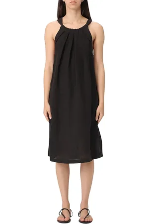 120% Lino Donna, Abiti, Nero, M, new