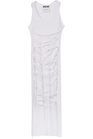 Moschino Donna, Abiti, Bianco, XS, new