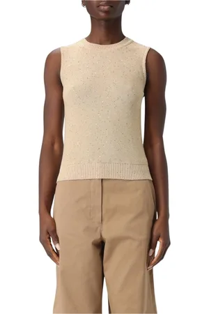 LORENA ANTONIAZZI Donna, Maglie, Giallo, XS, new
