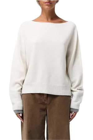 Pinko Donna, Maglie, Bianco, M, new