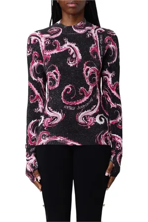 VERSACE Donna, Maglie, Nero, L, new