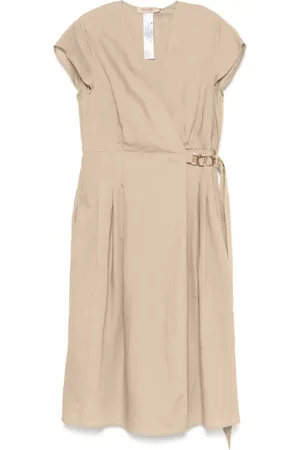 Twin-Set Donna, Abiti, Marrone, M, new