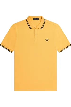 Fred Perry Uomo, Top, Giallo, L, new