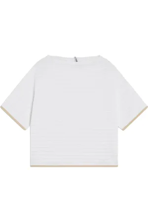 LIVIANA CONTI Donna, Top, Bianco, M, new