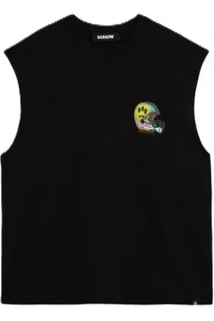 BARROW Uomo, Top, Nero, XL, new
