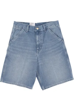 Carhartt Uomo, Pantaloncini, Blu, XS, new