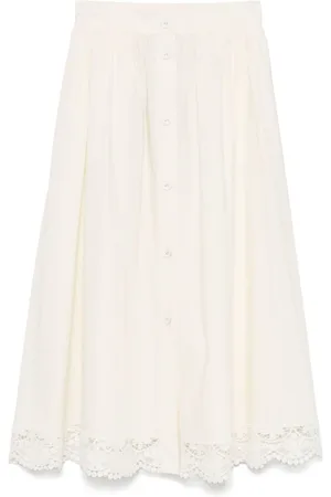 Twin-Set Donna, Gonne, Bianco, M, new