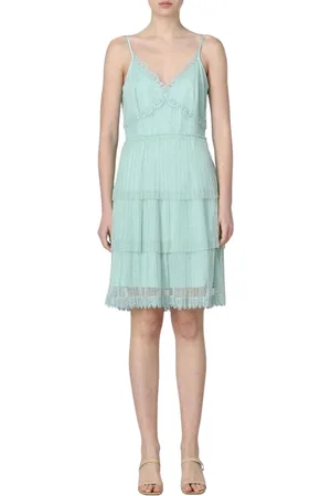 Twin-Set Donna, Abiti, Verde, 2Xs, new